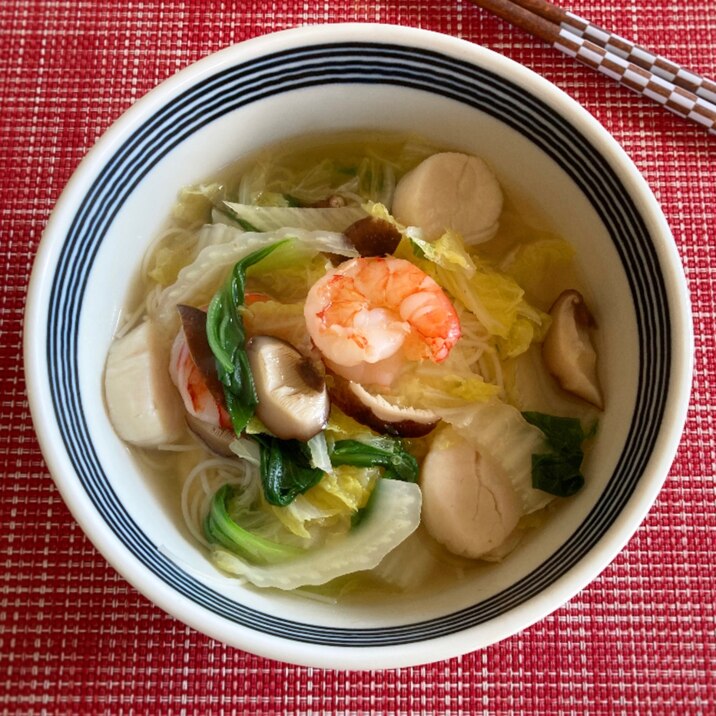 餡かけあつあつにゅう麺